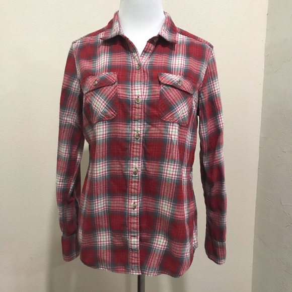 Eddie Bauer flannel shirt size M - Picture 1 of 6